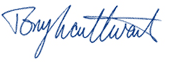 Tony Laithwaites Signature