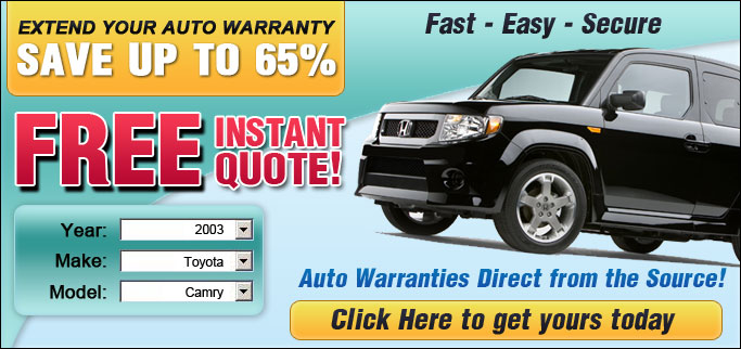 FREE Auto Warranty Quote Save up to 70% on Extended Car Warranty Protection